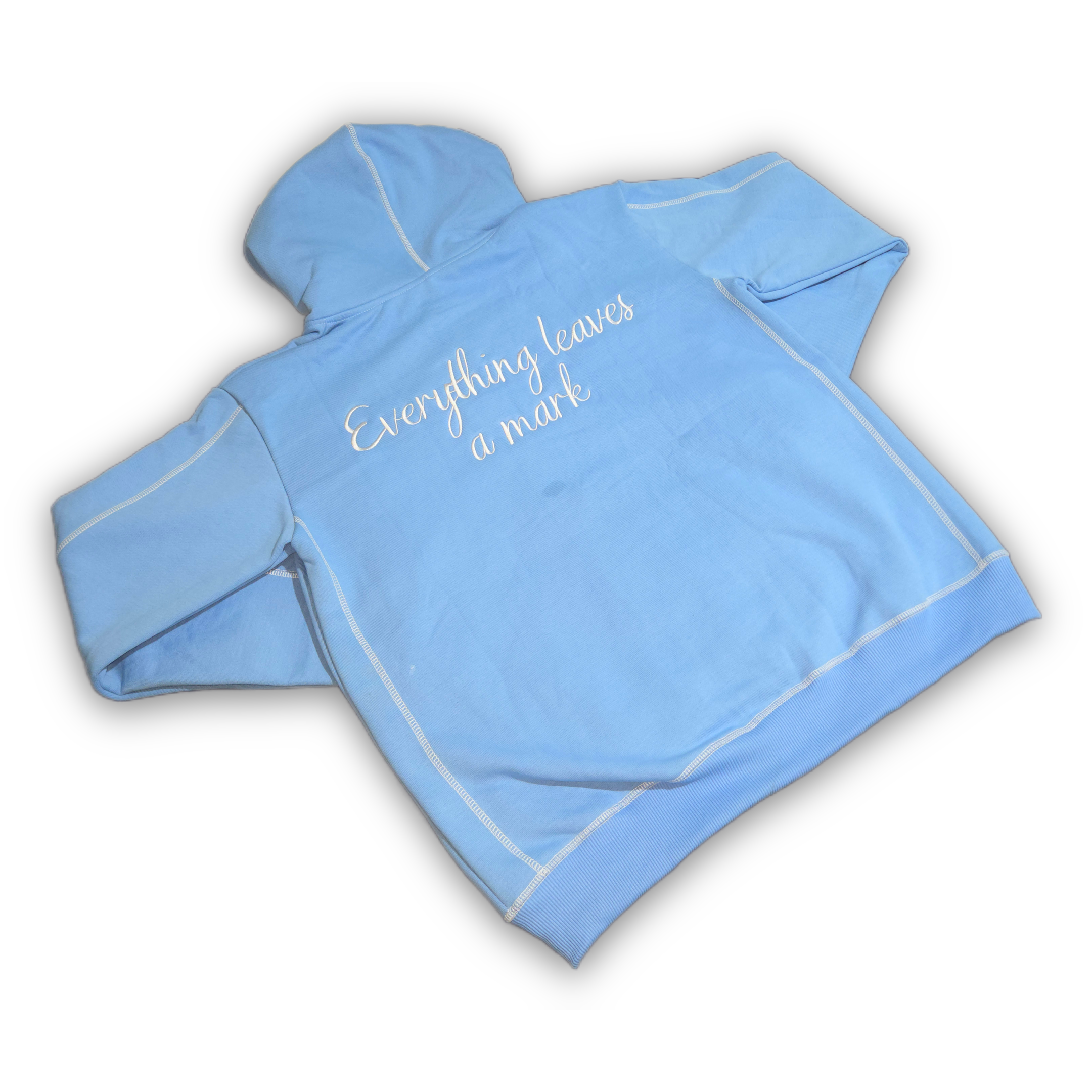 Stained Argentina Zipper Hoodie