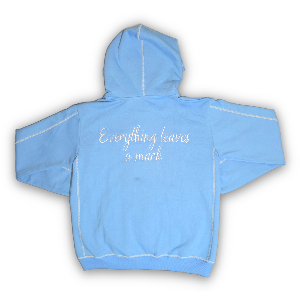 Stained Argentina Zipper Hoodie
